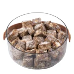 مكعبات بسكويت التمر